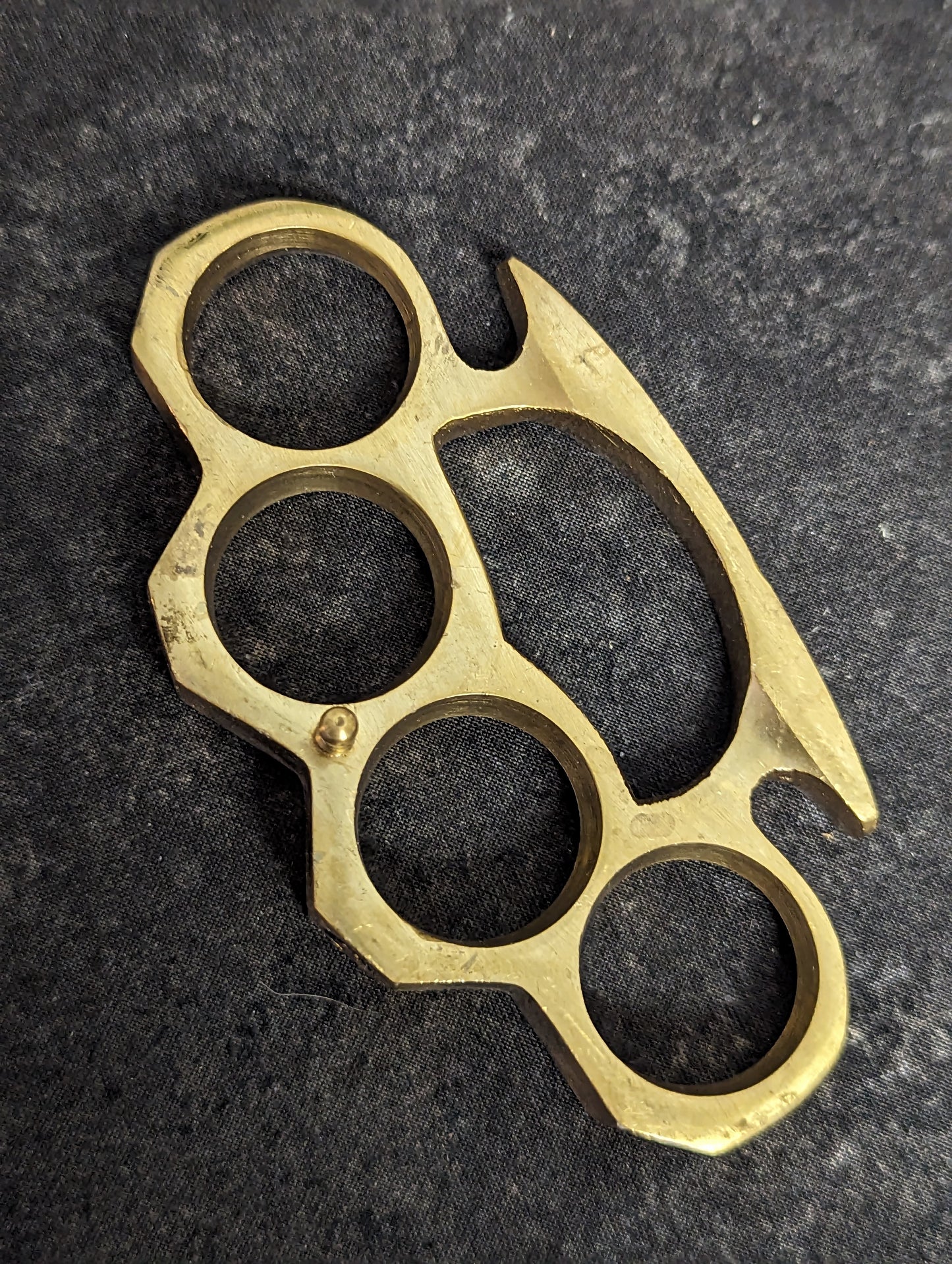 FUK CASTED BRASS SQUARE TOP KNUCKLE DUSTER