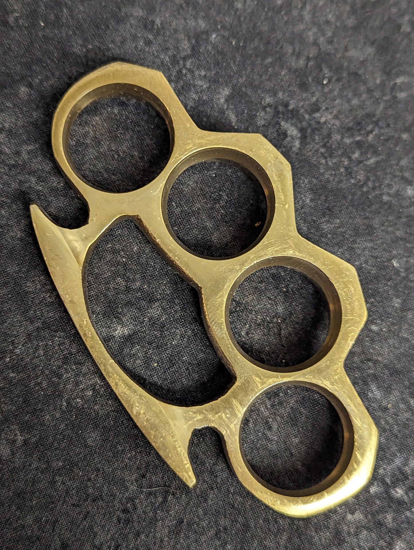 FUK CASTED BRASS SQUARE TOP KNUCKLE DUSTER