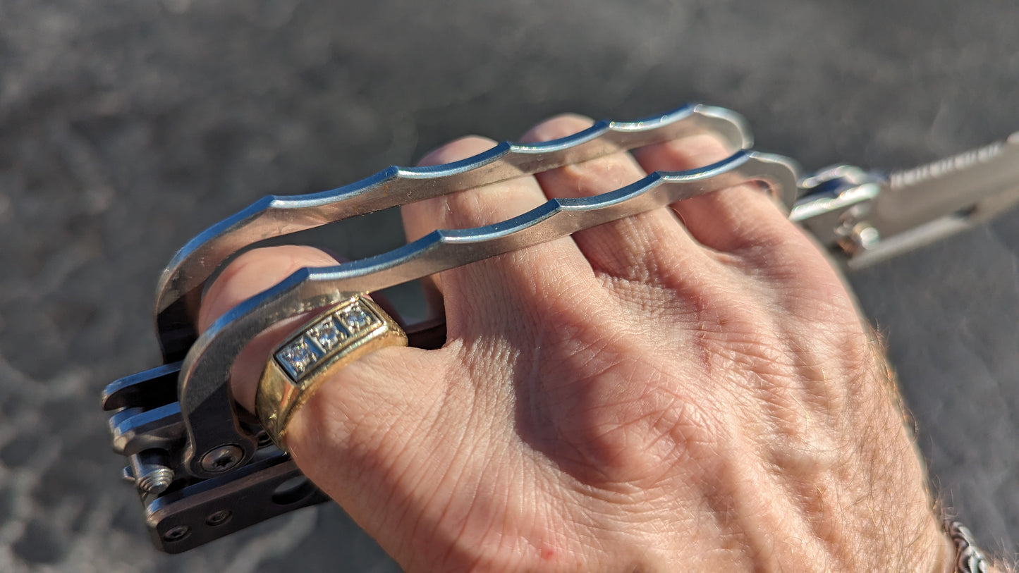 Super Knife Stainless Trench Balisong Zombie Killer