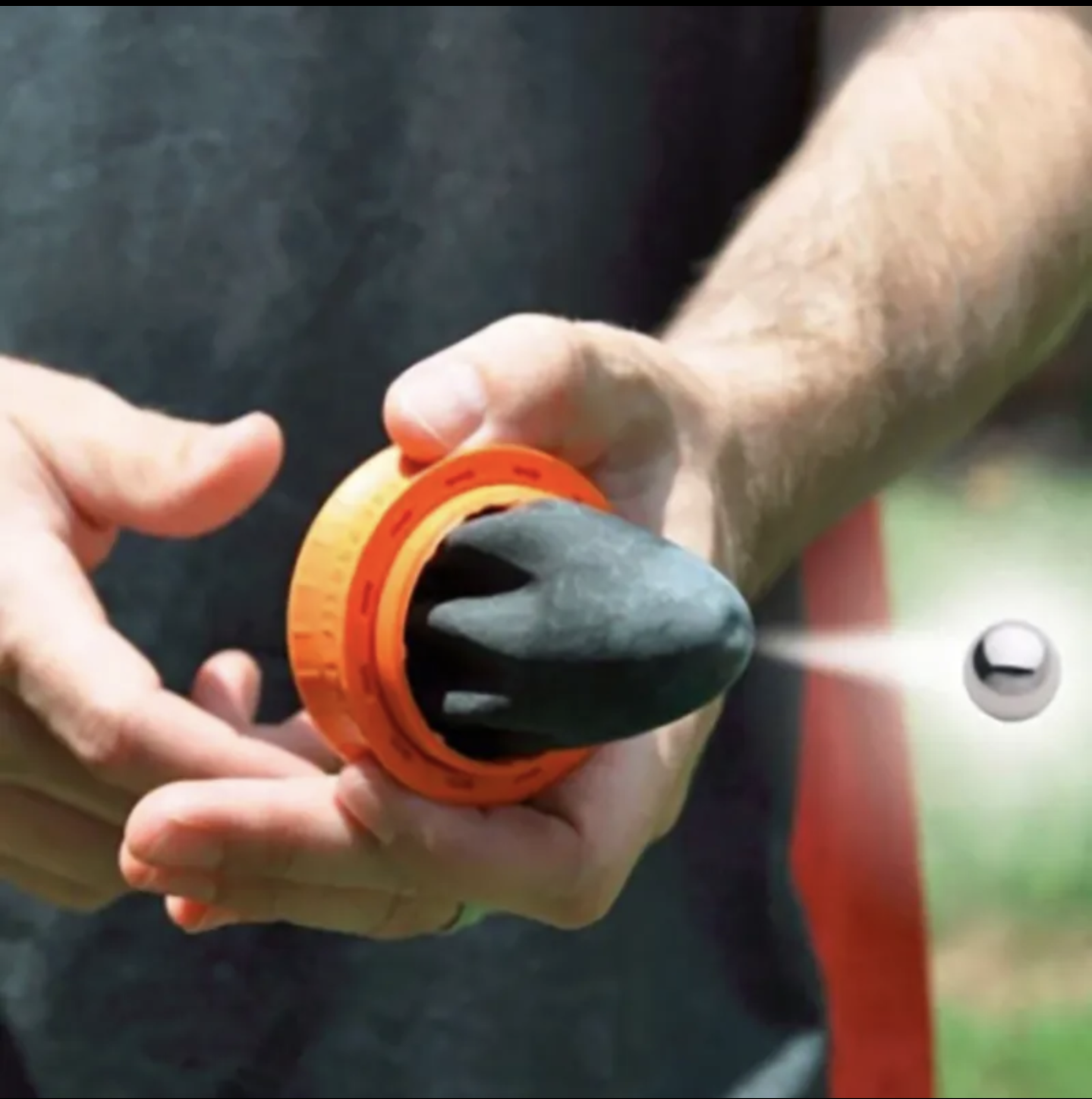 NEW GEN BLUE RUBBER POUCH SLINGSHOT & STORAGE SYSTEM