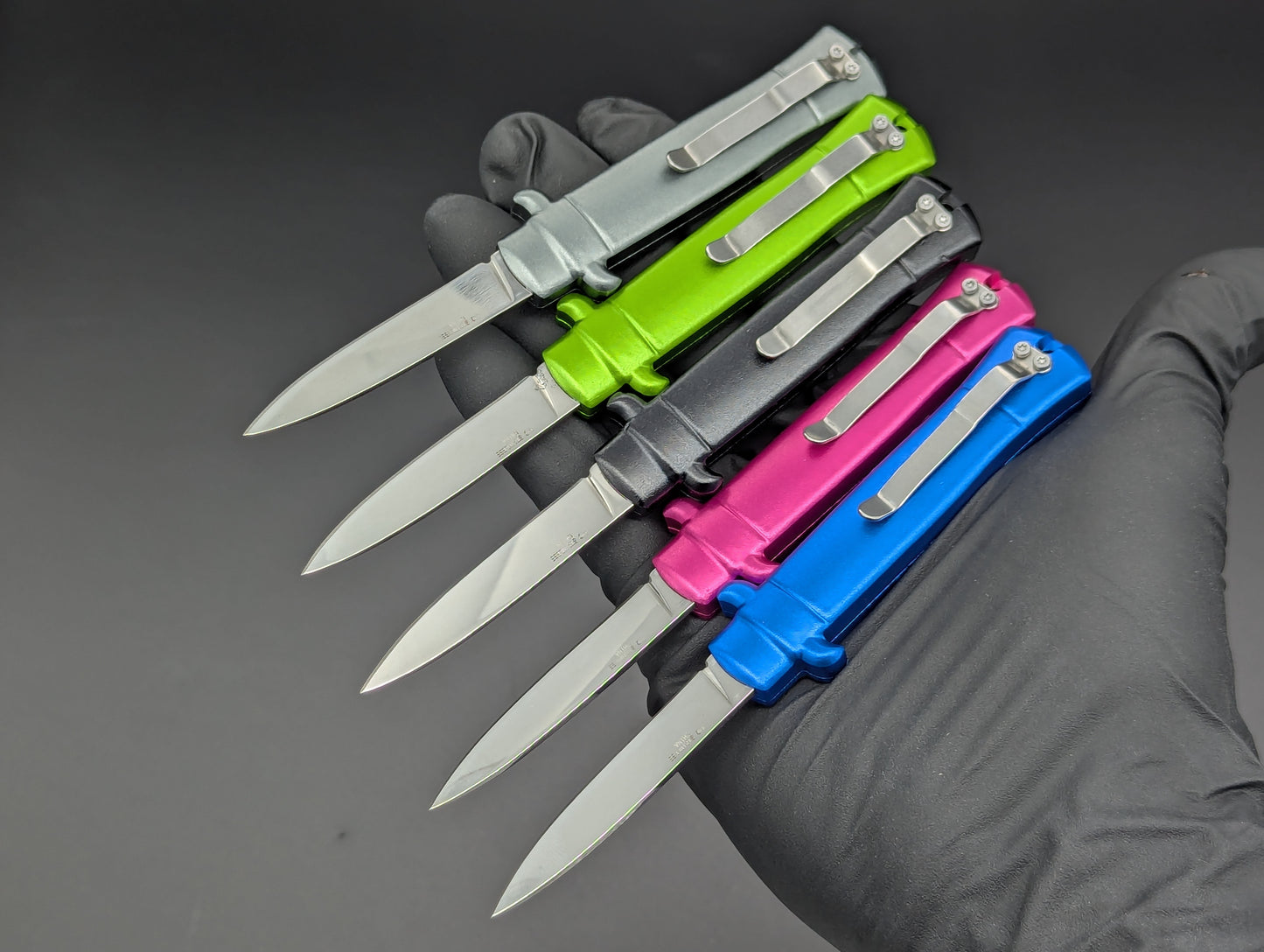 3.25" MINI D/A PINK CALI LEGAL OTF KNIFE