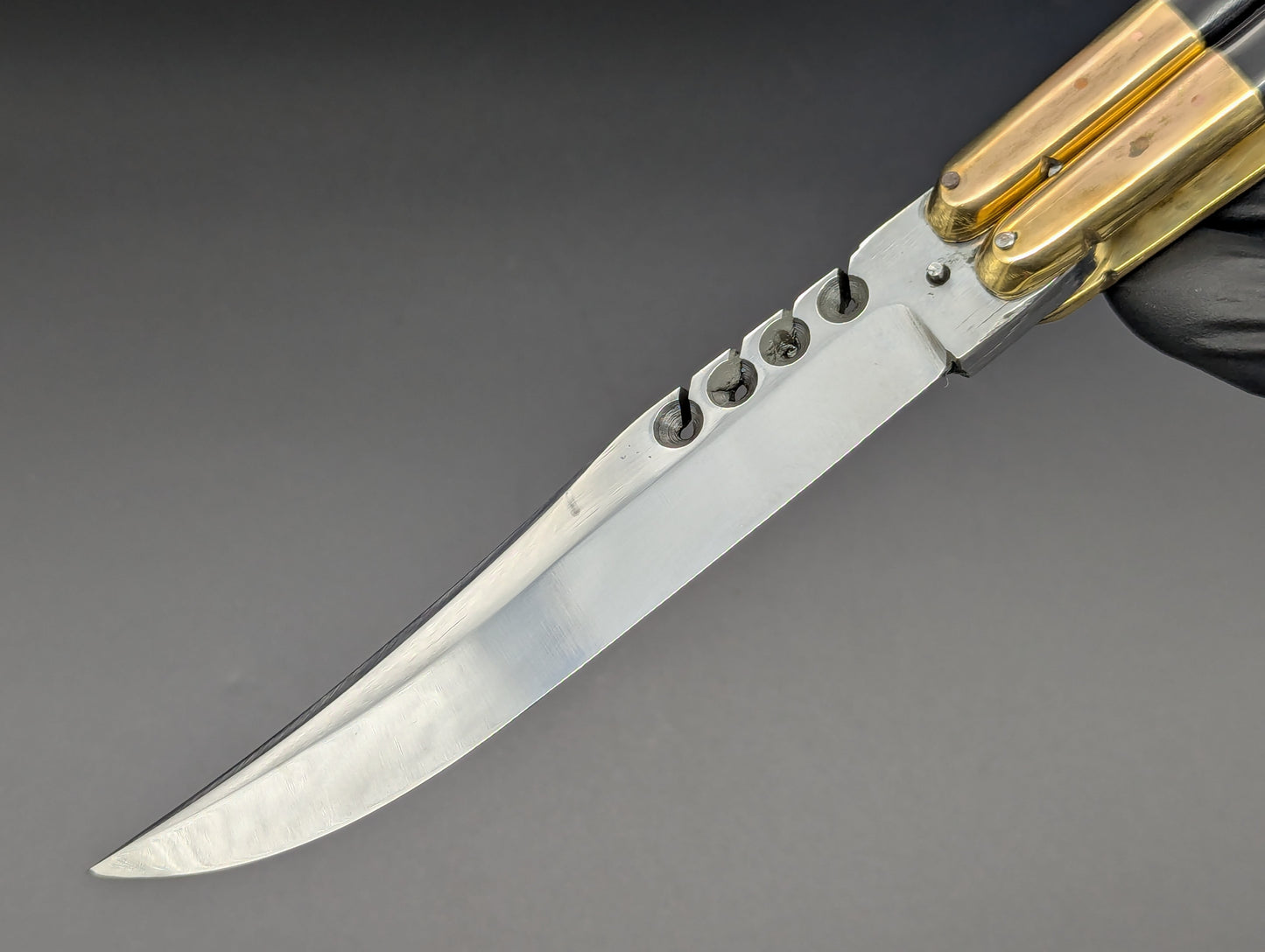 11" SPECIAL HEAVY TRIPLE STACK FHM BALI KNIFE RAMBO CLIP