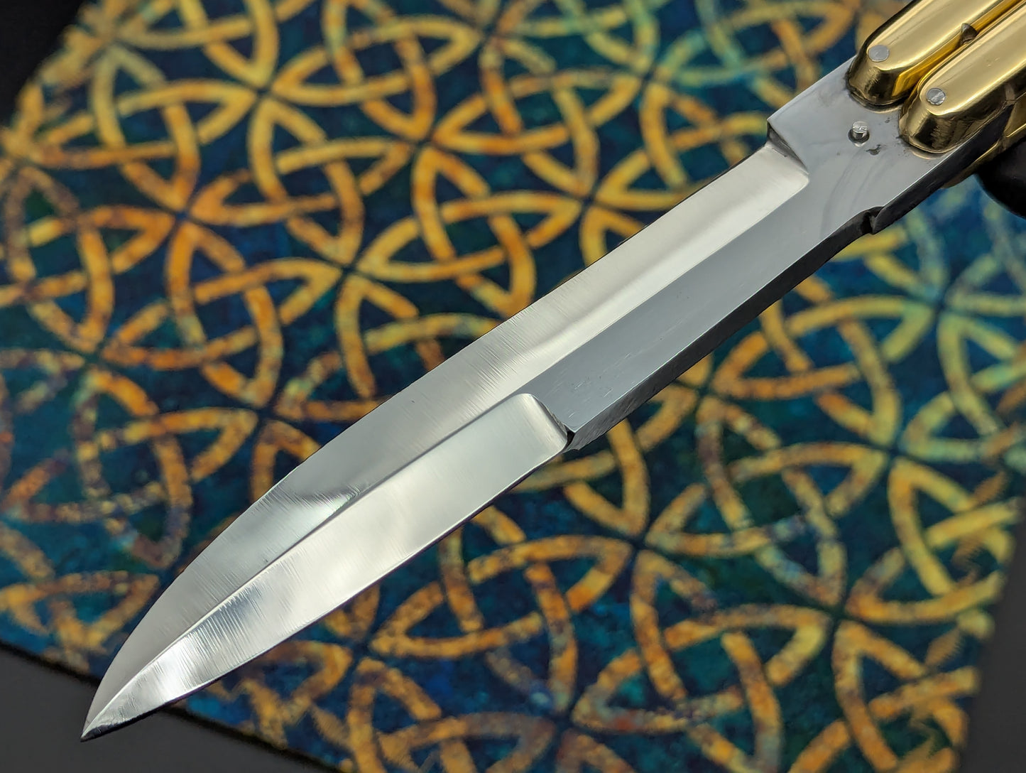 Manila Blade Ultra Heavy Brass FHM Balisong