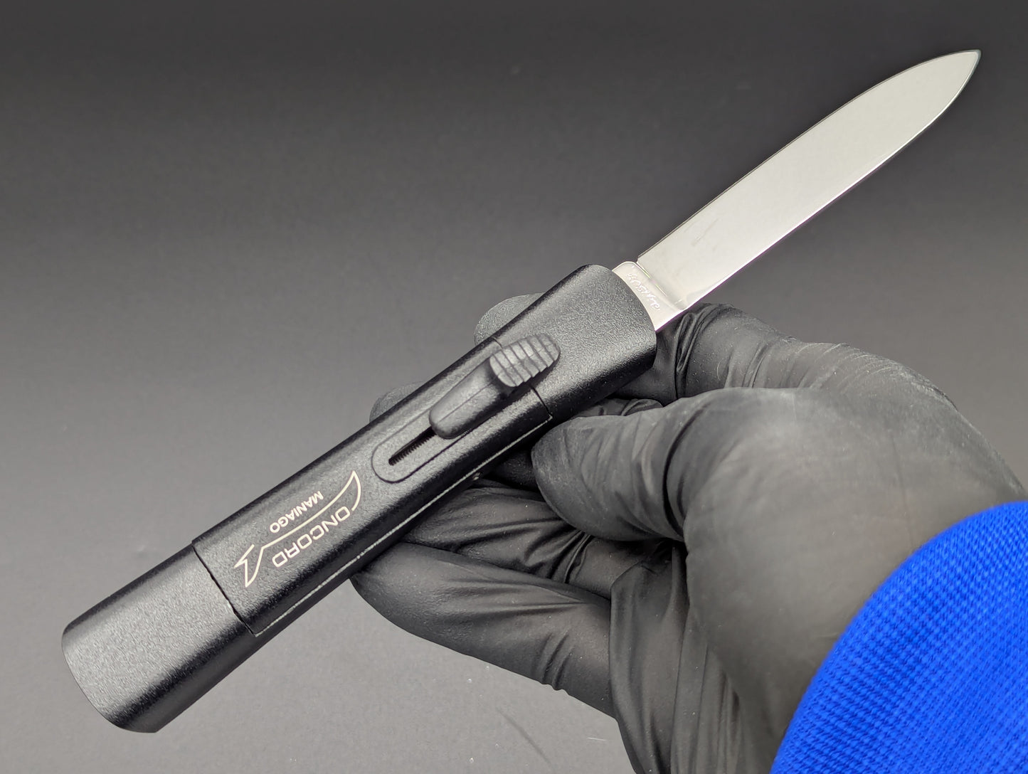 Black Concord Italy D/A OTF Knife Re-Release