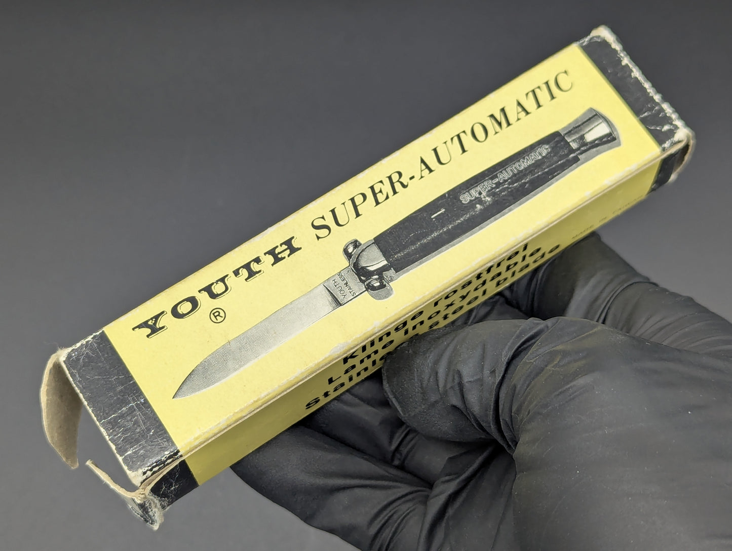 NOS Vintage Youth Super Automatic OTF Knife
