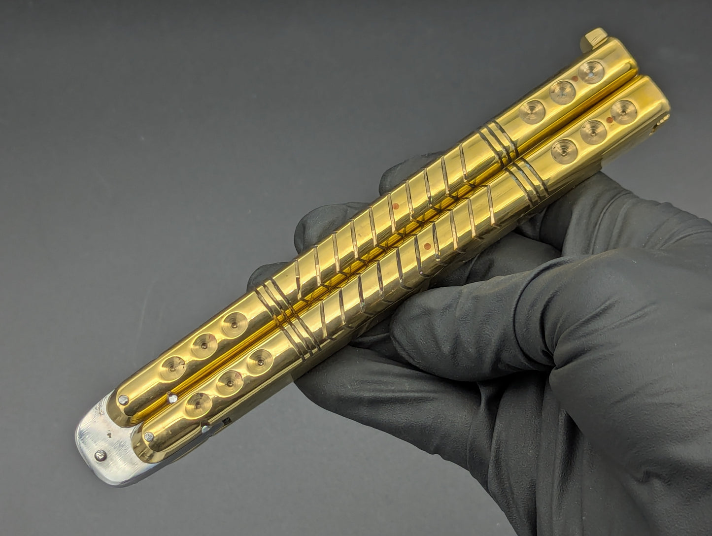 388g ULTRA HEAVYWEIGHT BRASS FHM BLOOD GROOVE CLIP BALI