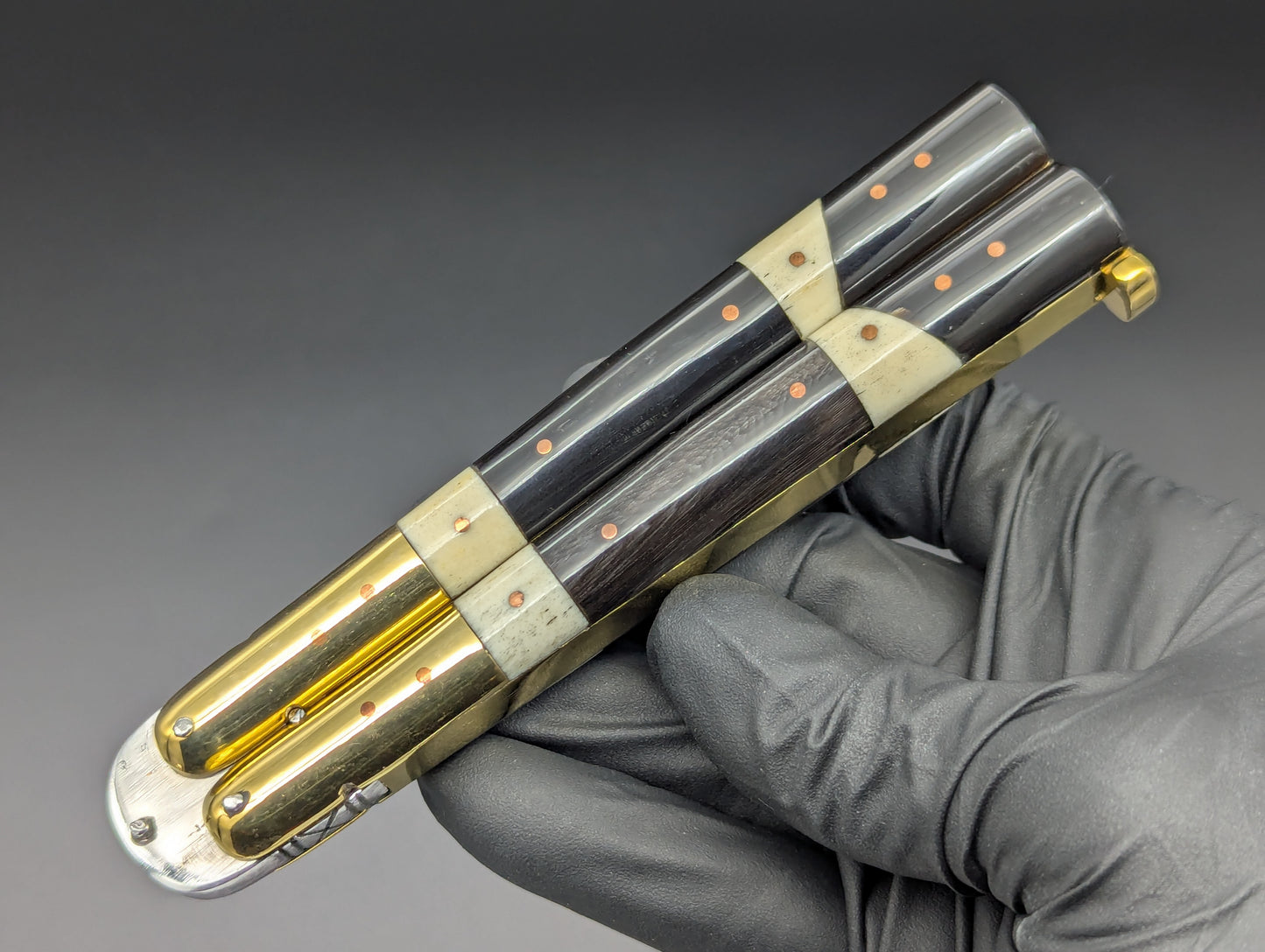 9.25" MAURO HANDMADE PHILIPPINES BALISONG LTD 1