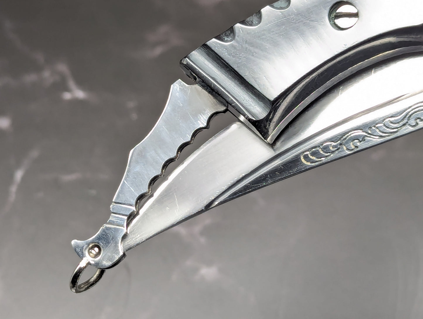 RUSSIAN PRISON MADE SWINGUARD SWITCHBLADE KNIFE "HERBERTZ GERMANY"