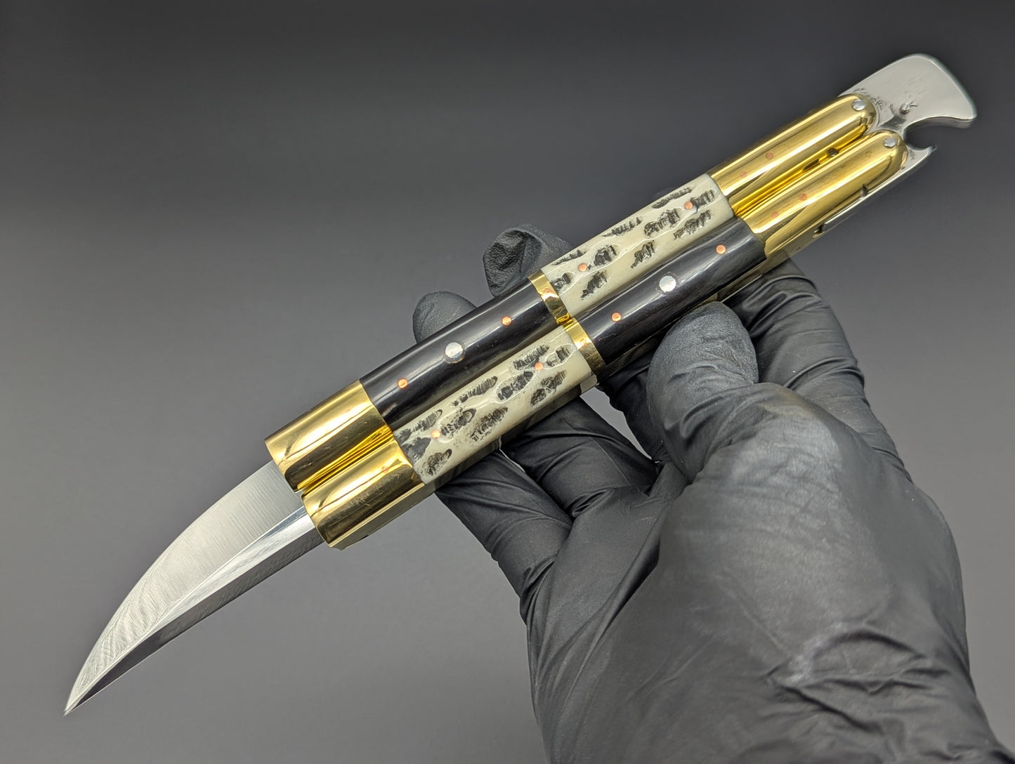 14.25" BUSISI XL BLADE FHM BALISONG RAMBO BF/BN