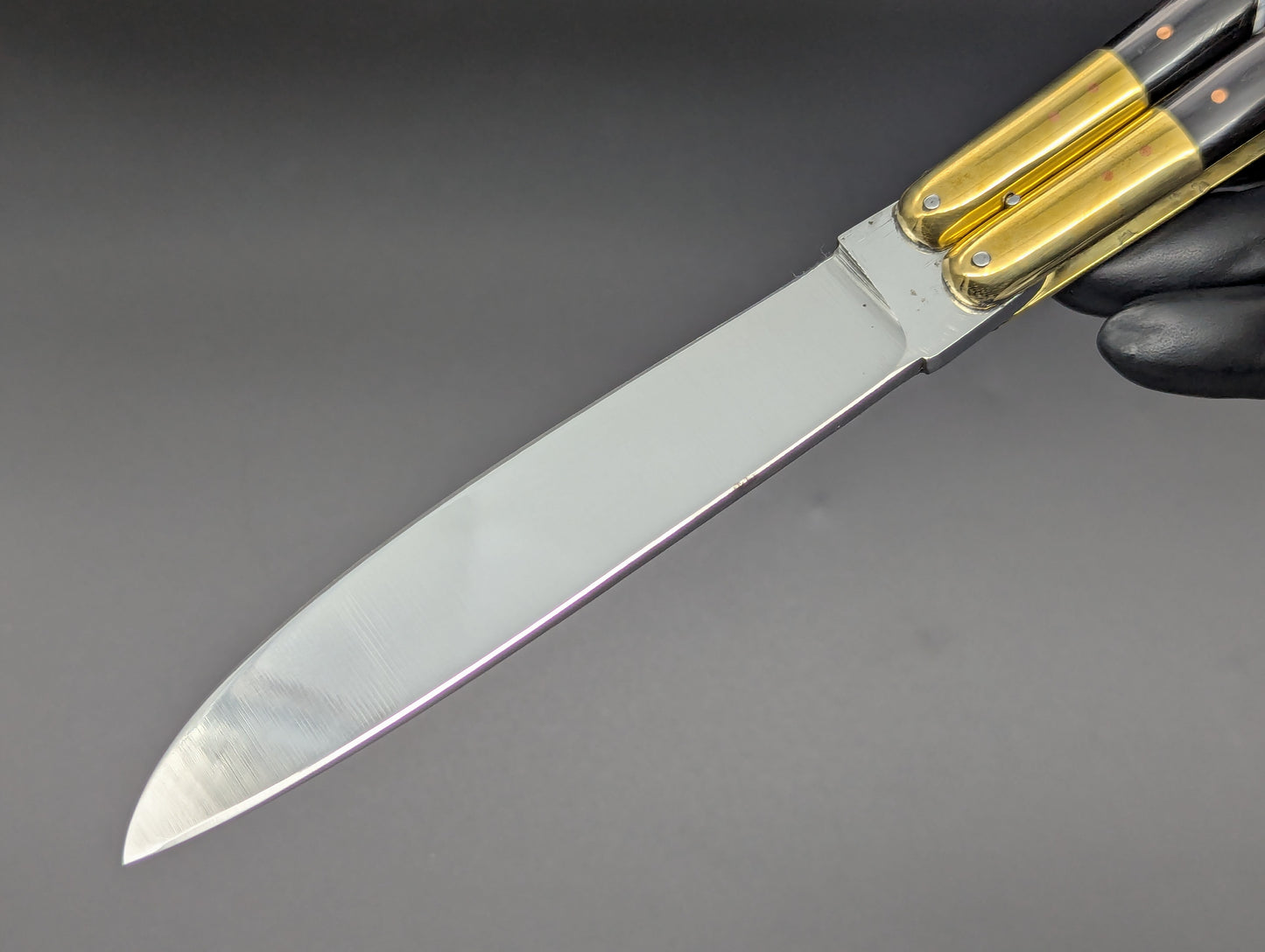 29cm ABEST CUSTOM CARABAO HORN FHM BALISONG #1