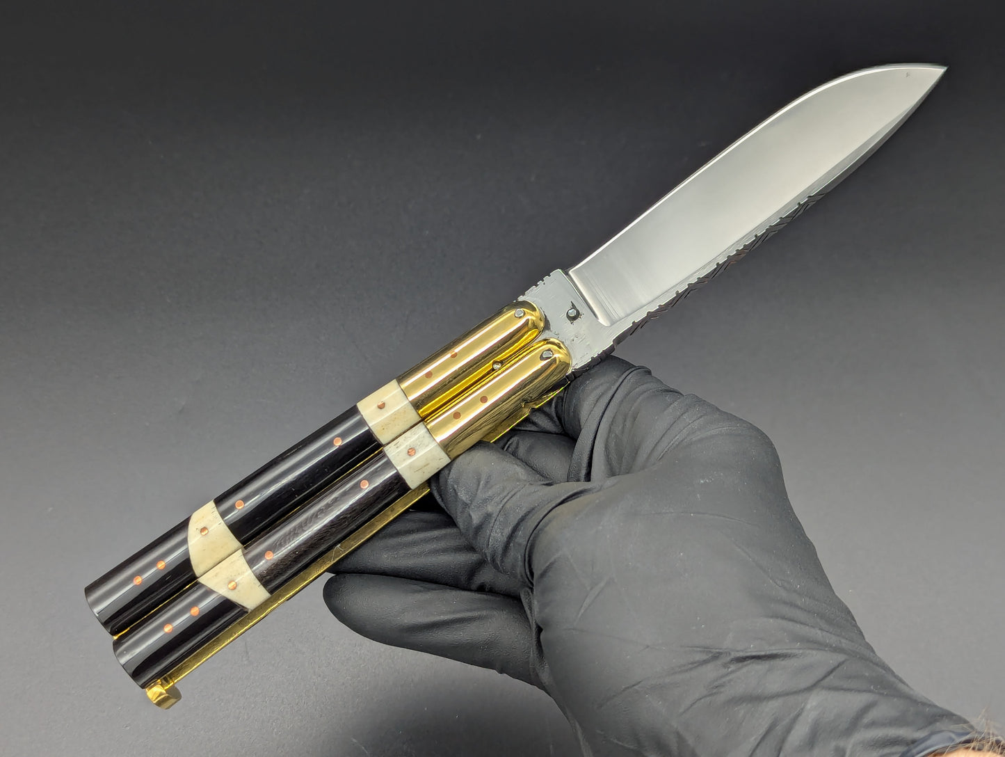 9.25" MAURO HANDMADE PHILIPPINES BALISONG LTD 1