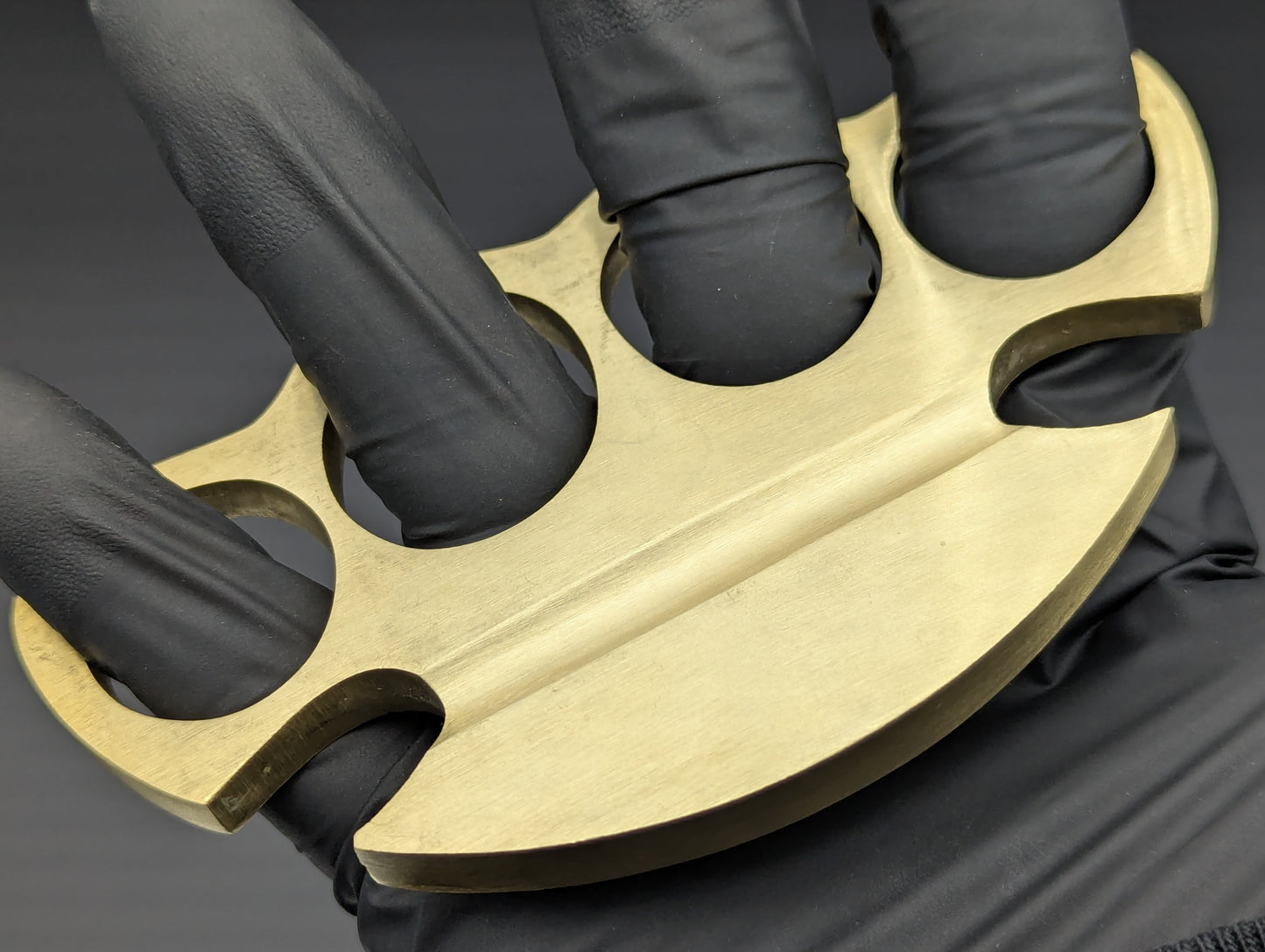 HELLRAISER SOLID BRASS STOCK KNUCKLE DUSTER