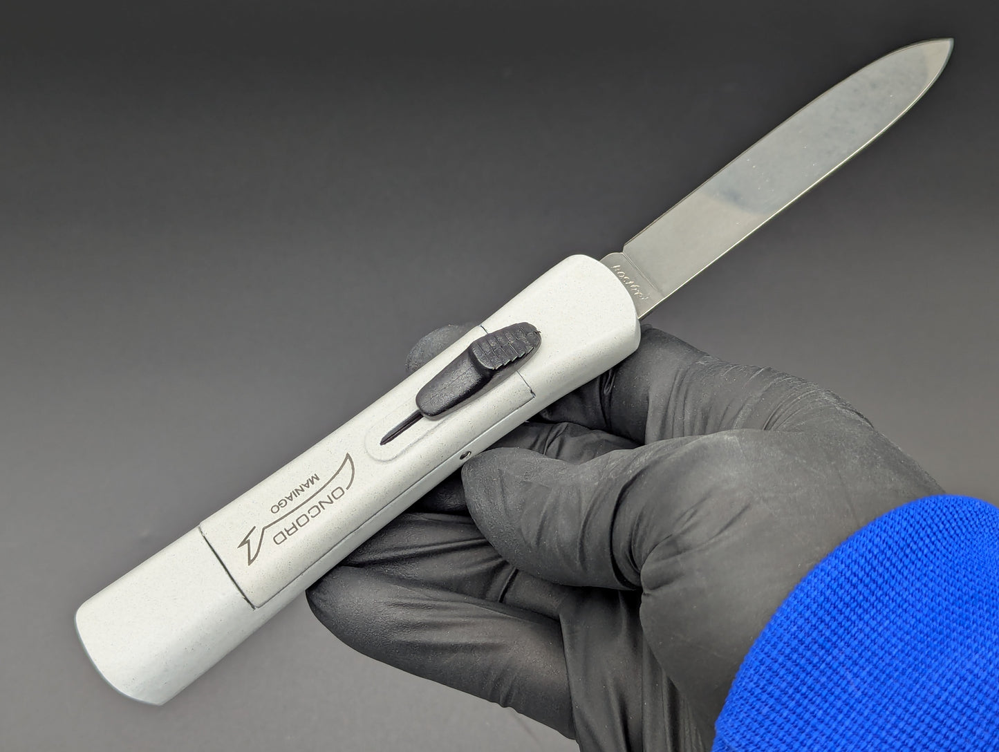 White Concord Italy D/A OTF Knife Re-Release