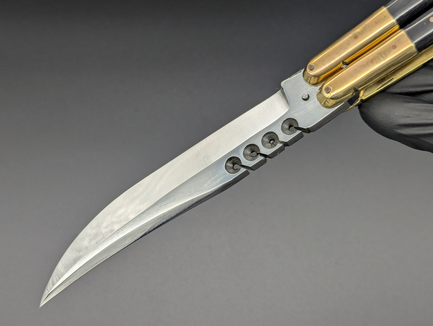 11" SPECIAL HEAVY TRIPLE STACK FHM BALI KNIFE RAMBO CLIP