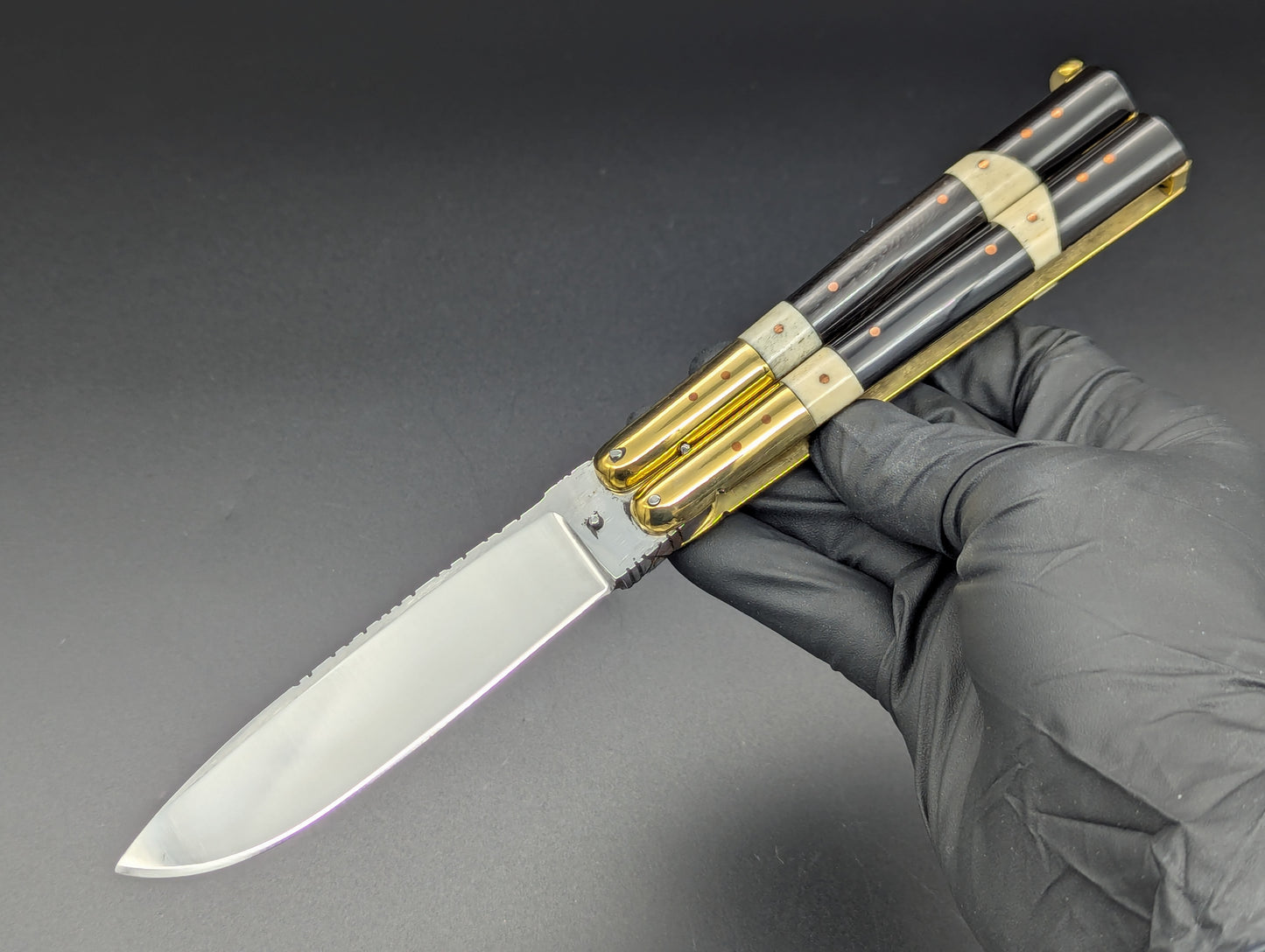 9.25" MAURO HANDMADE PHILIPPINES BALISONG LTD 1