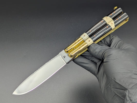 9.25" MAURO HANDMADE PHILIPPINES BALISONG LTD 1