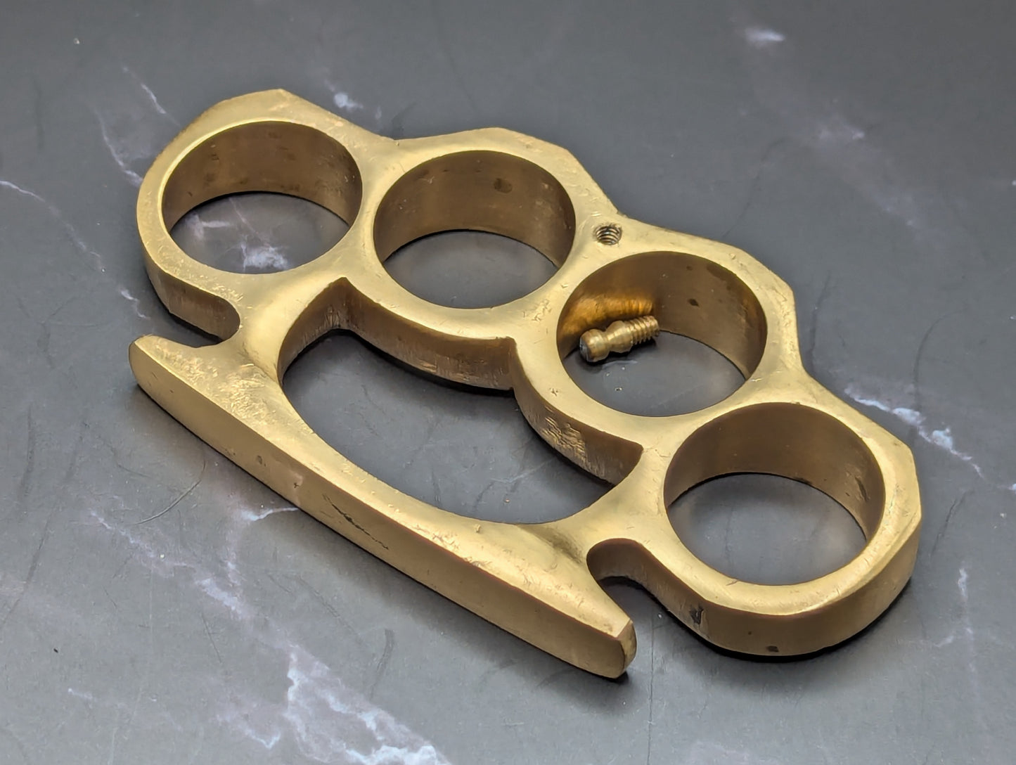 BOSS SOLID CASTED BRASS KNUCKLE DUSTER