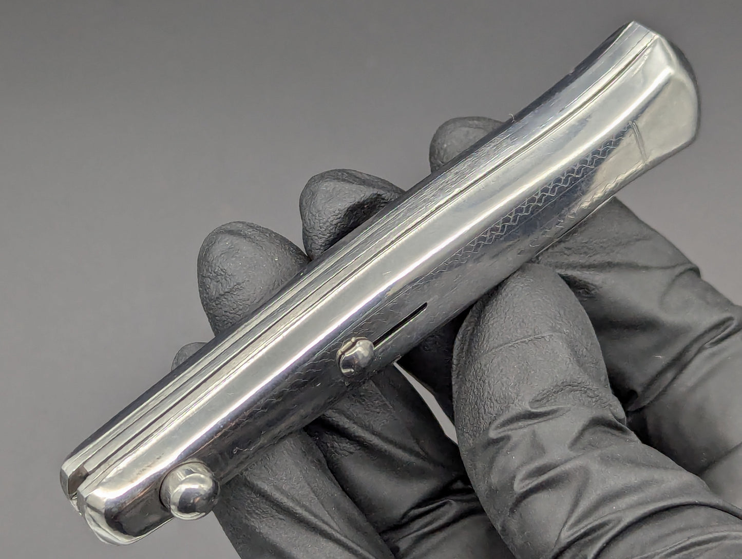 Vintage German BOBC Fantail Stainless Automatic Knife