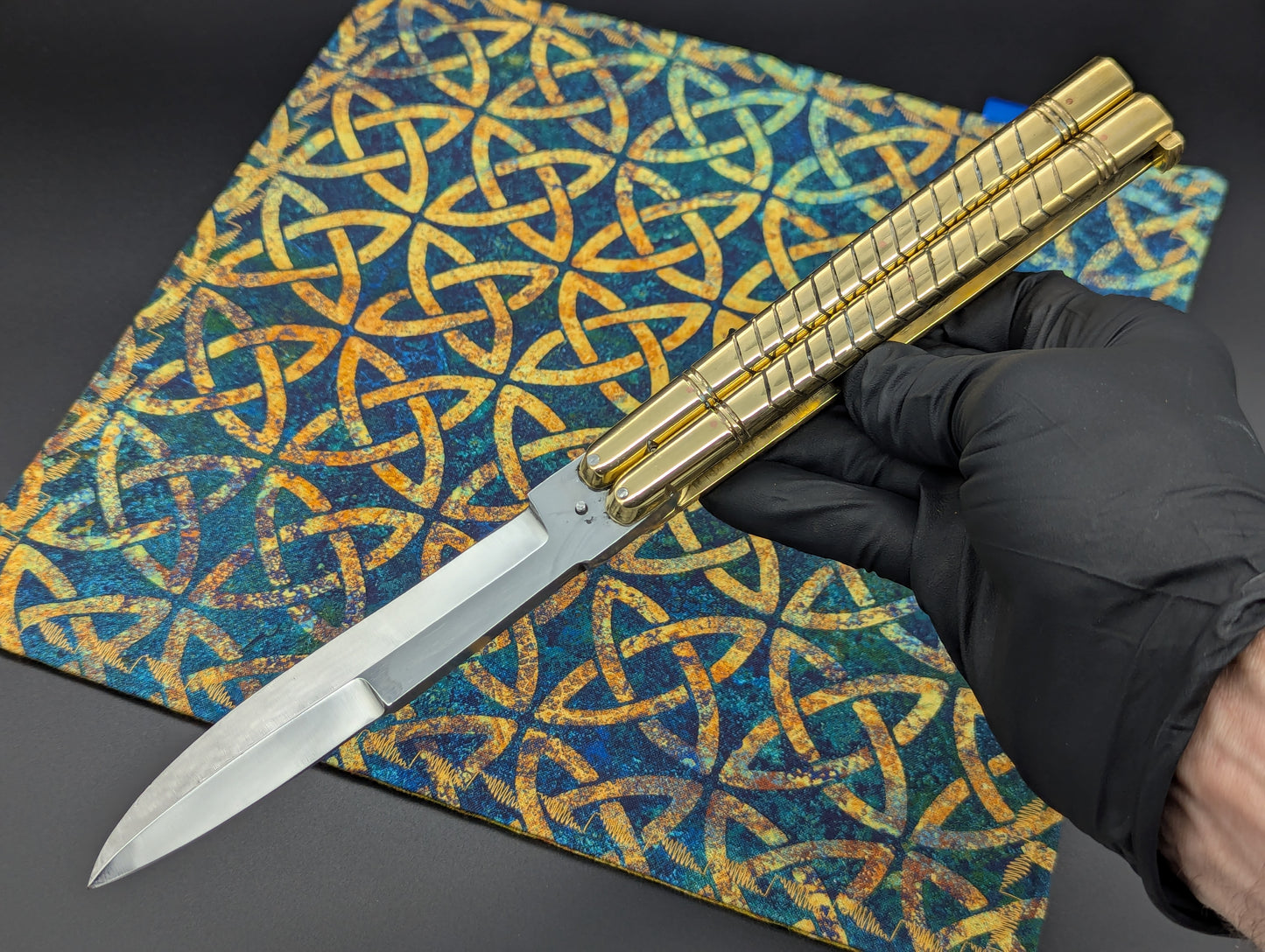 Manila Blade Ultra Heavy Brass FHM Balisong