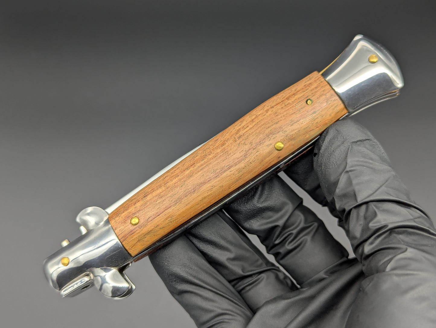 9.5" NATURAL WOOD ITALIAN STYLE STILETTO