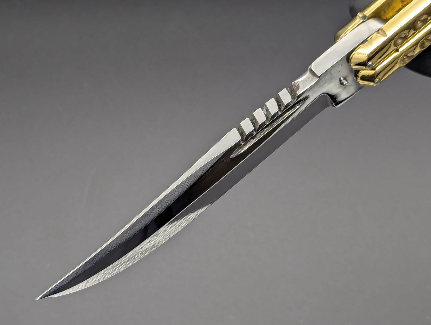 388g ULTRA HEAVYWEIGHT BRASS FHM BLOOD GROOVE CLIP BALI