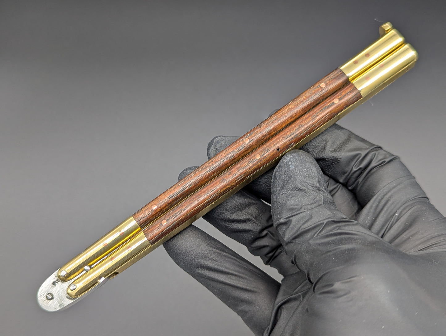 11" ULTRA SLIMLINE NARRAWOOD PHILIPPINES HANDMADE BALISONG CP