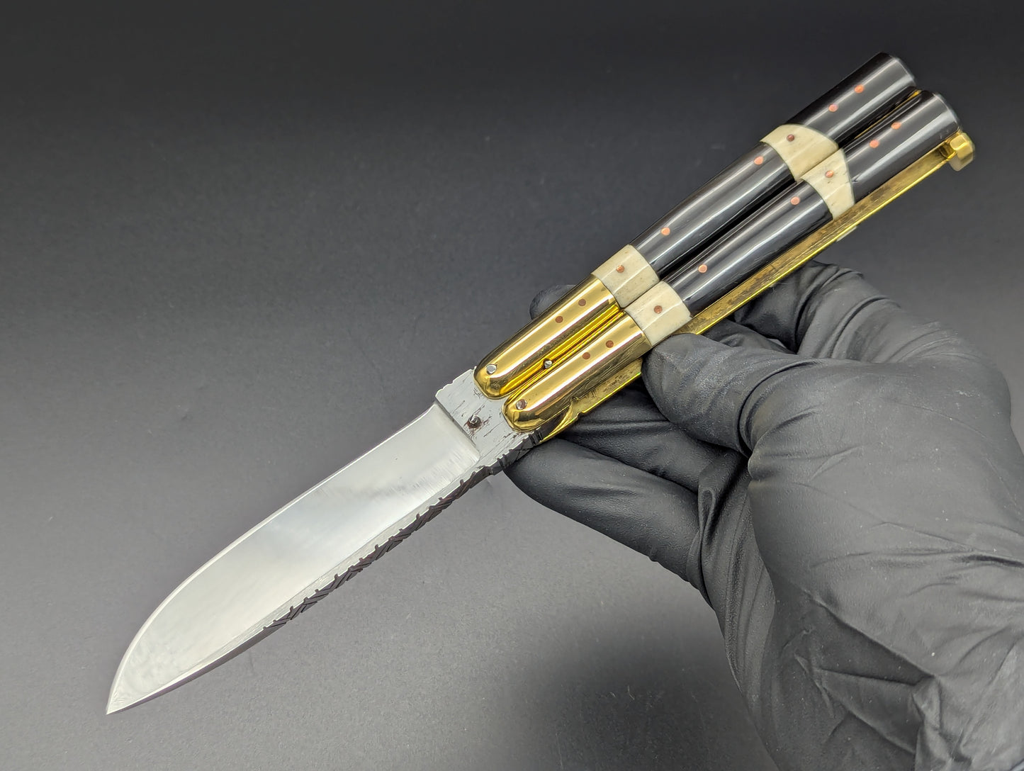 9.25" MAURO HANDMADE PHILIPPINES BALISONG LTD 1