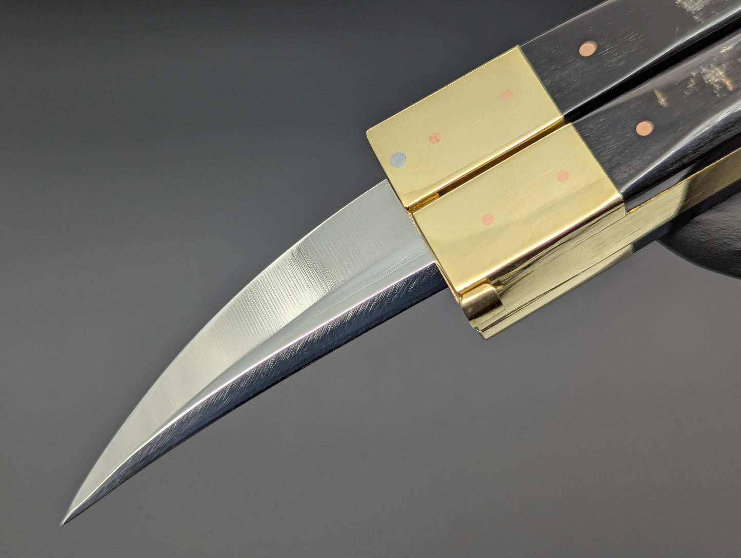 14.25" BUSISI XL BLADE FHM PHILIPPINES BALISONG DEER/ BUFF