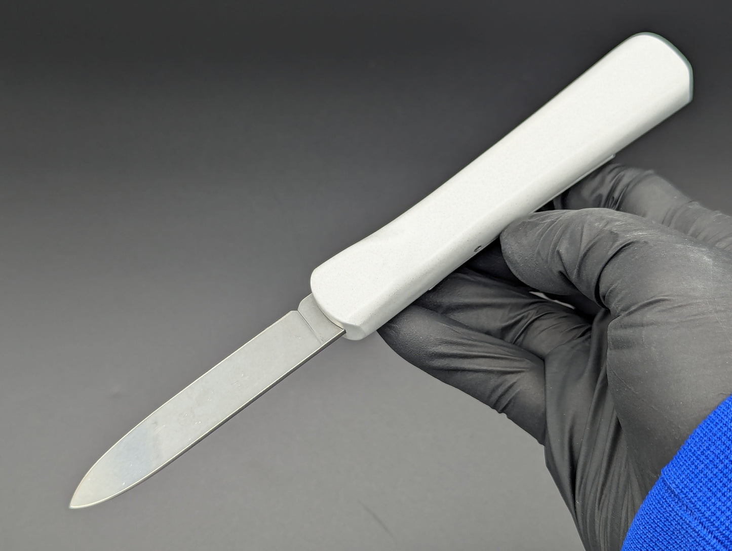White Concord Italy D/A OTF Knife Re-Release
