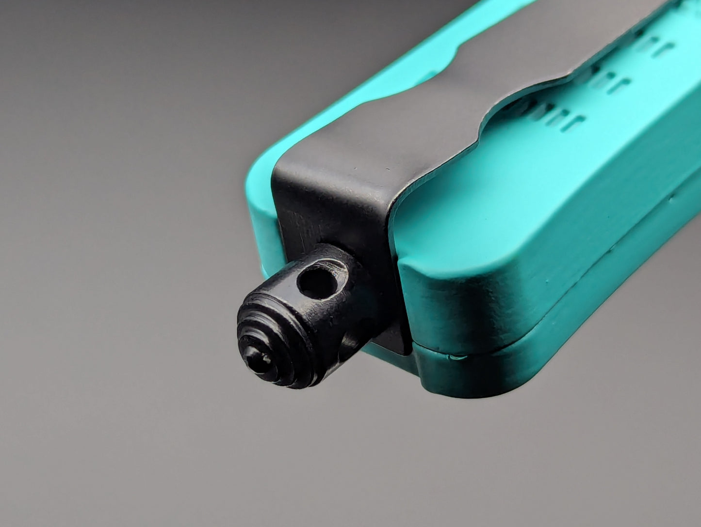 8.25" TEAL CQC D/A TACTICAL OTF AUTOMATIC KNIFE