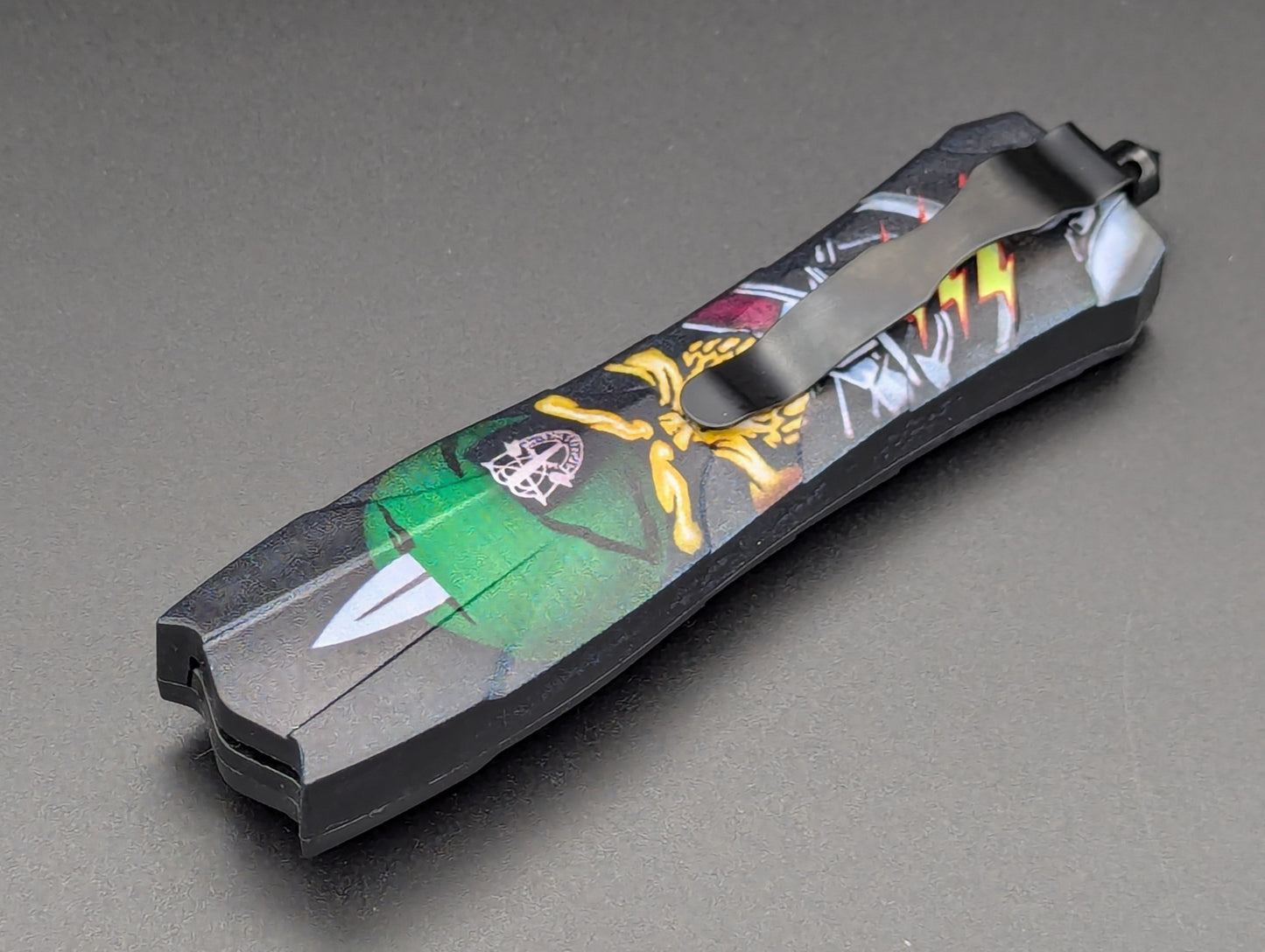 9" GREEN BERET DEATH VIPER D/A OTF KNIFE