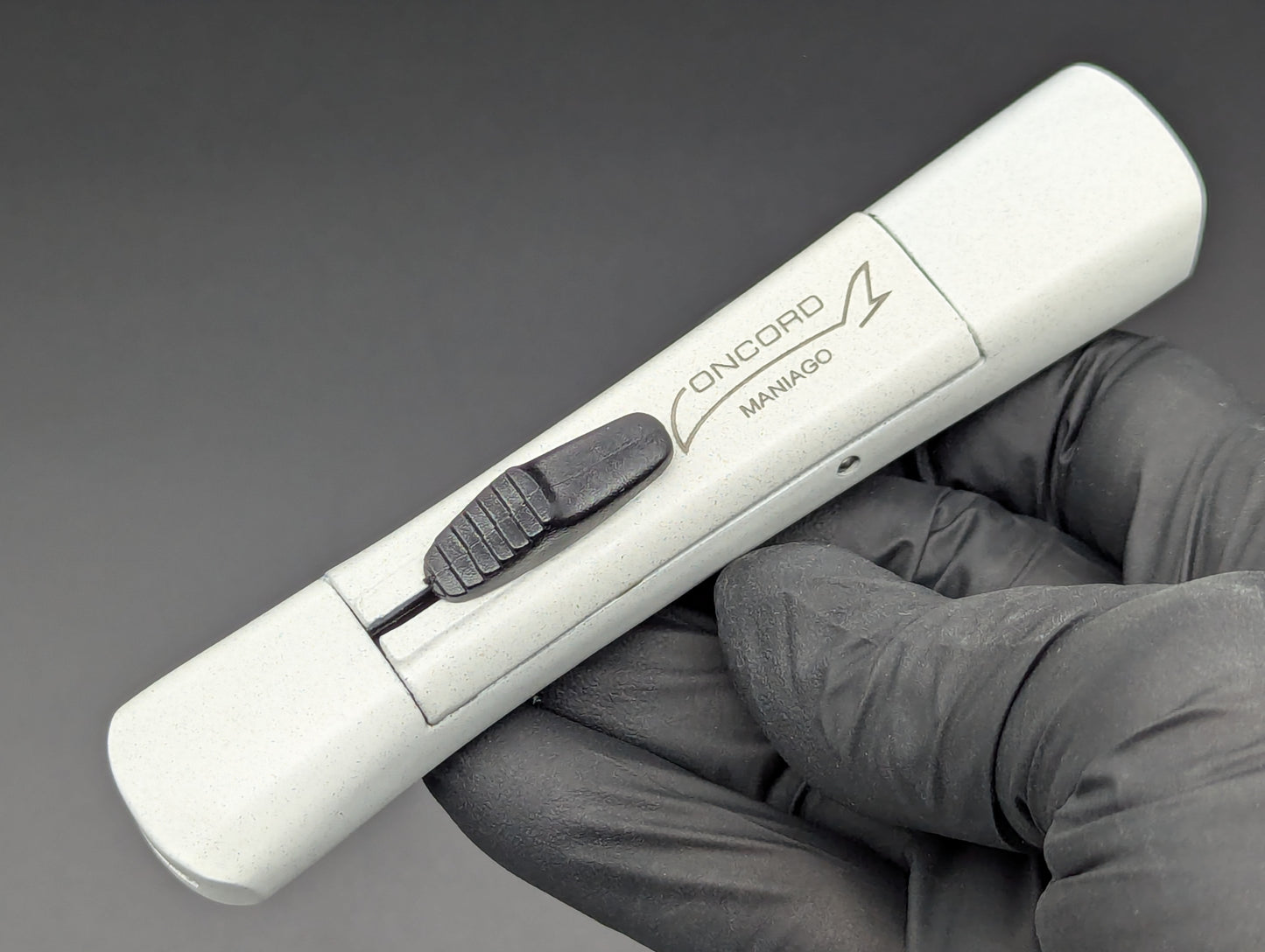 White Concord Italy D/A OTF Knife Re-Release