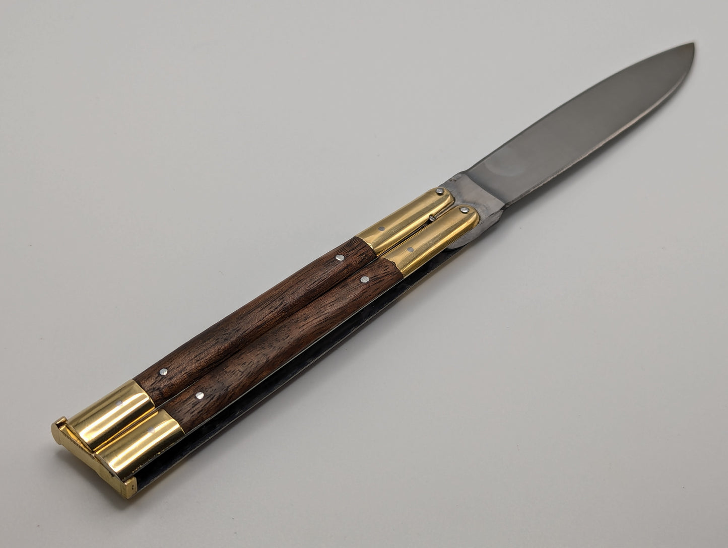 9" FHM Slim Narrawood Balisong Drop Point
