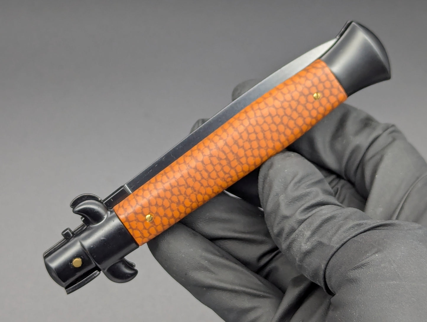 NOS 9" Frank Beltrame Rare Scale Tactical Italian Stiletto Knife Dagger