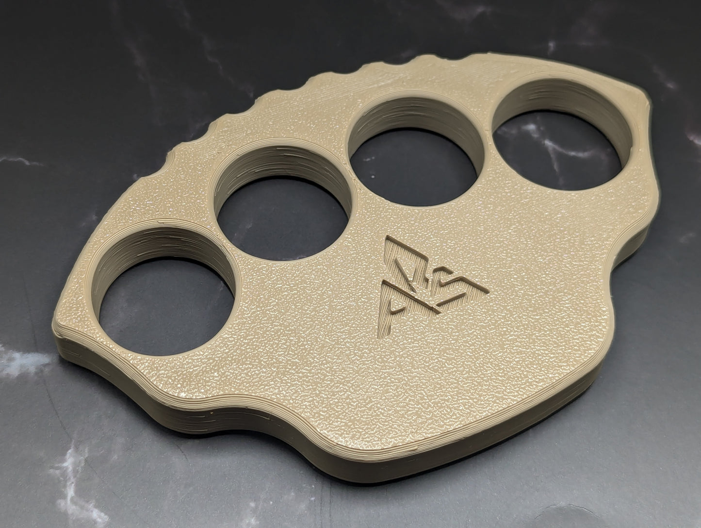 NPE 1/2" A.R.S. KNIVES 3D PRINTED TITAN KNUCKLE DUSTER SND
