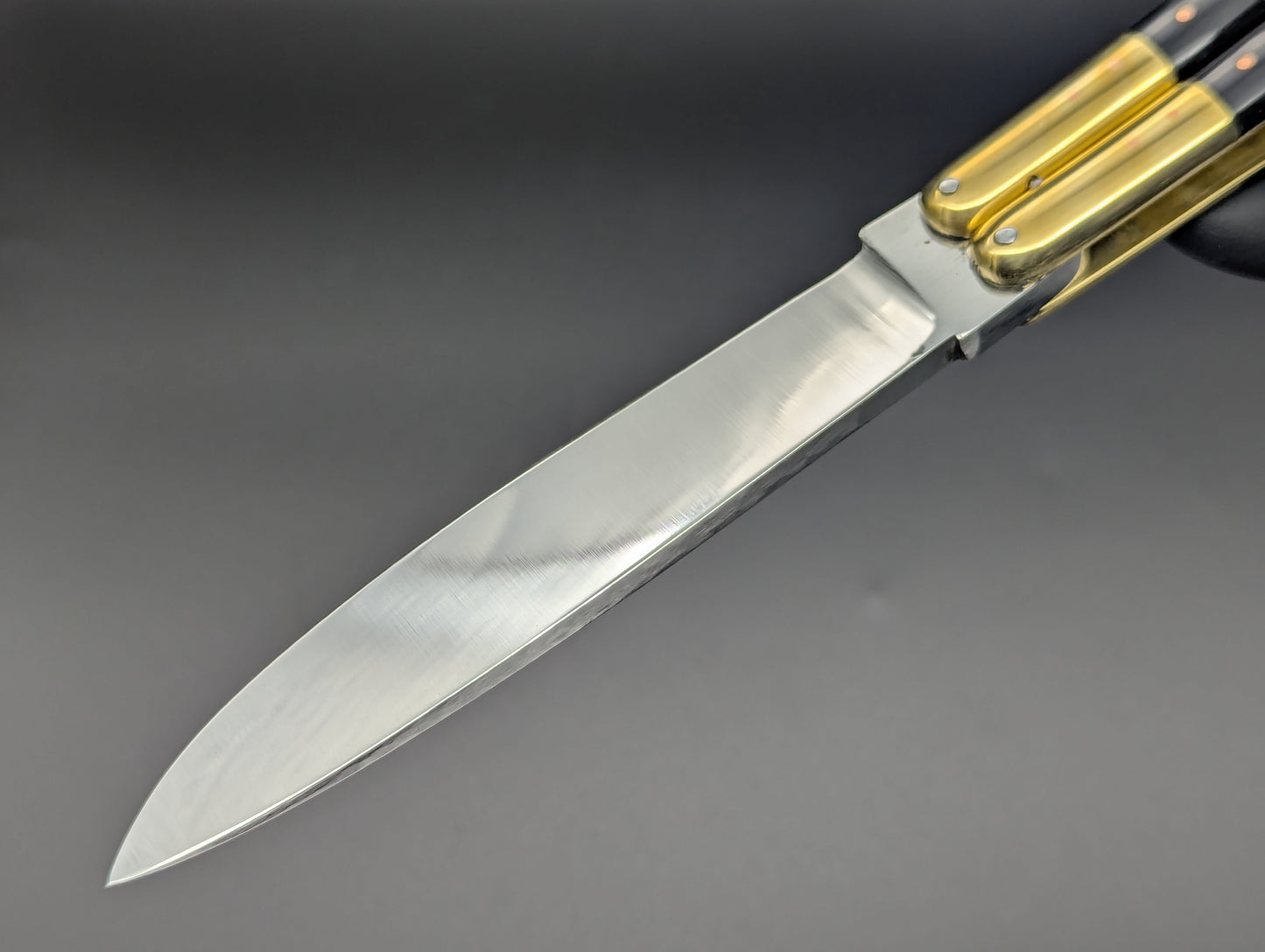 11" ABEST CUSTOM CARABAO HORN FHM BALISONG #2