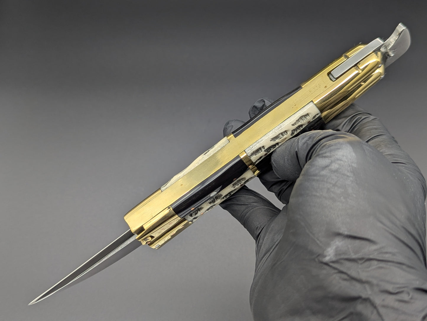 14.25" BUSISI XL BLADE FHM BALISONG RAMBO BF/BN