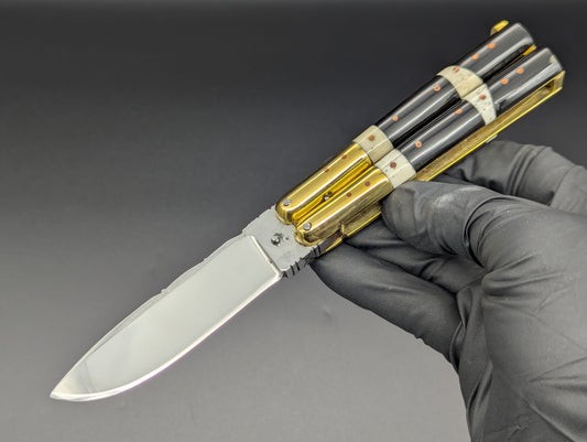 7.5" MAURO HANDMADE PHILIPPINES BALISONG LTD 2