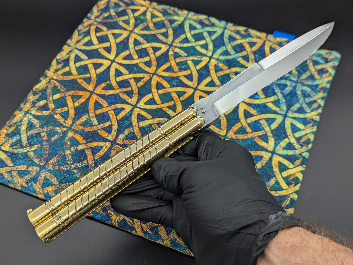 Manila Blade Ultra Heavy Brass FHM Balisong