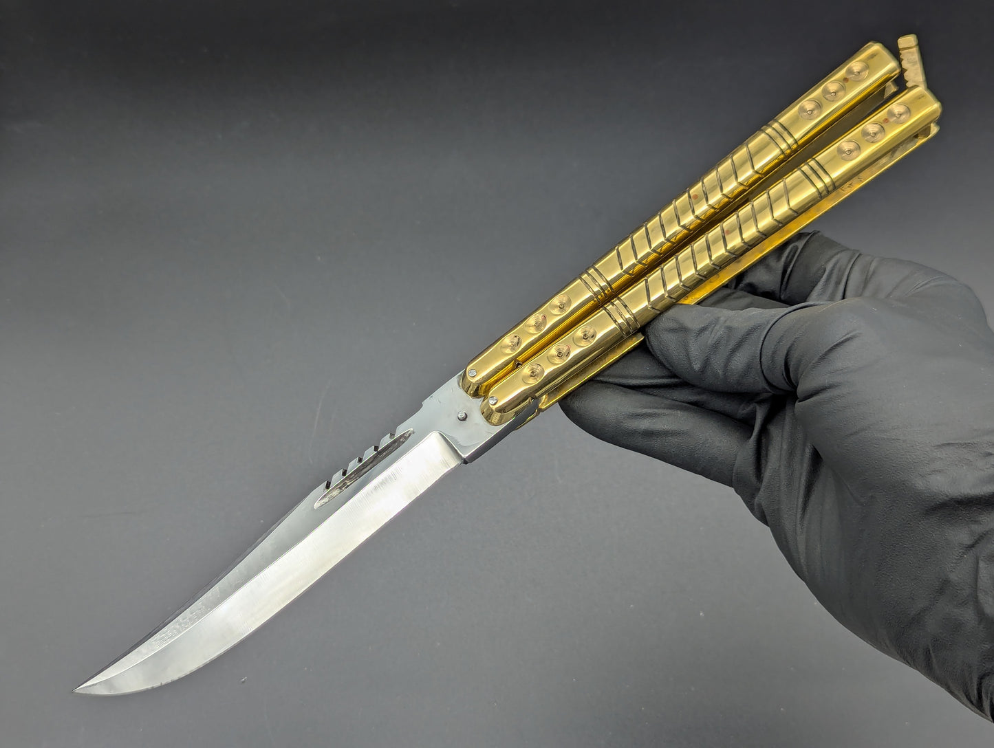 388g ULTRA HEAVYWEIGHT BRASS FHM BLOOD GROOVE CLIP BALI