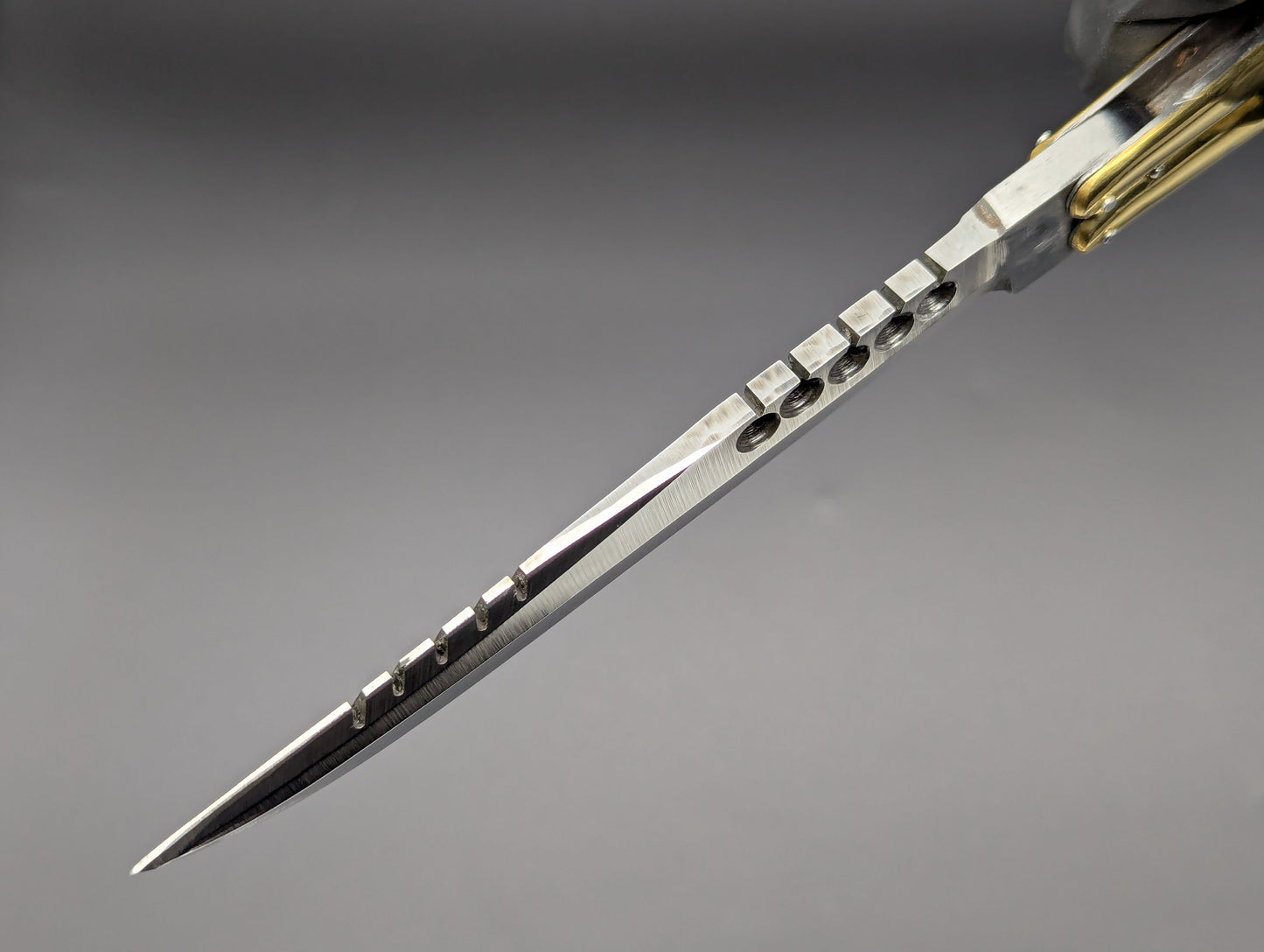 11" FHM Philippines Handmade Slim Narra Wood Balisong Rambo Clip Point