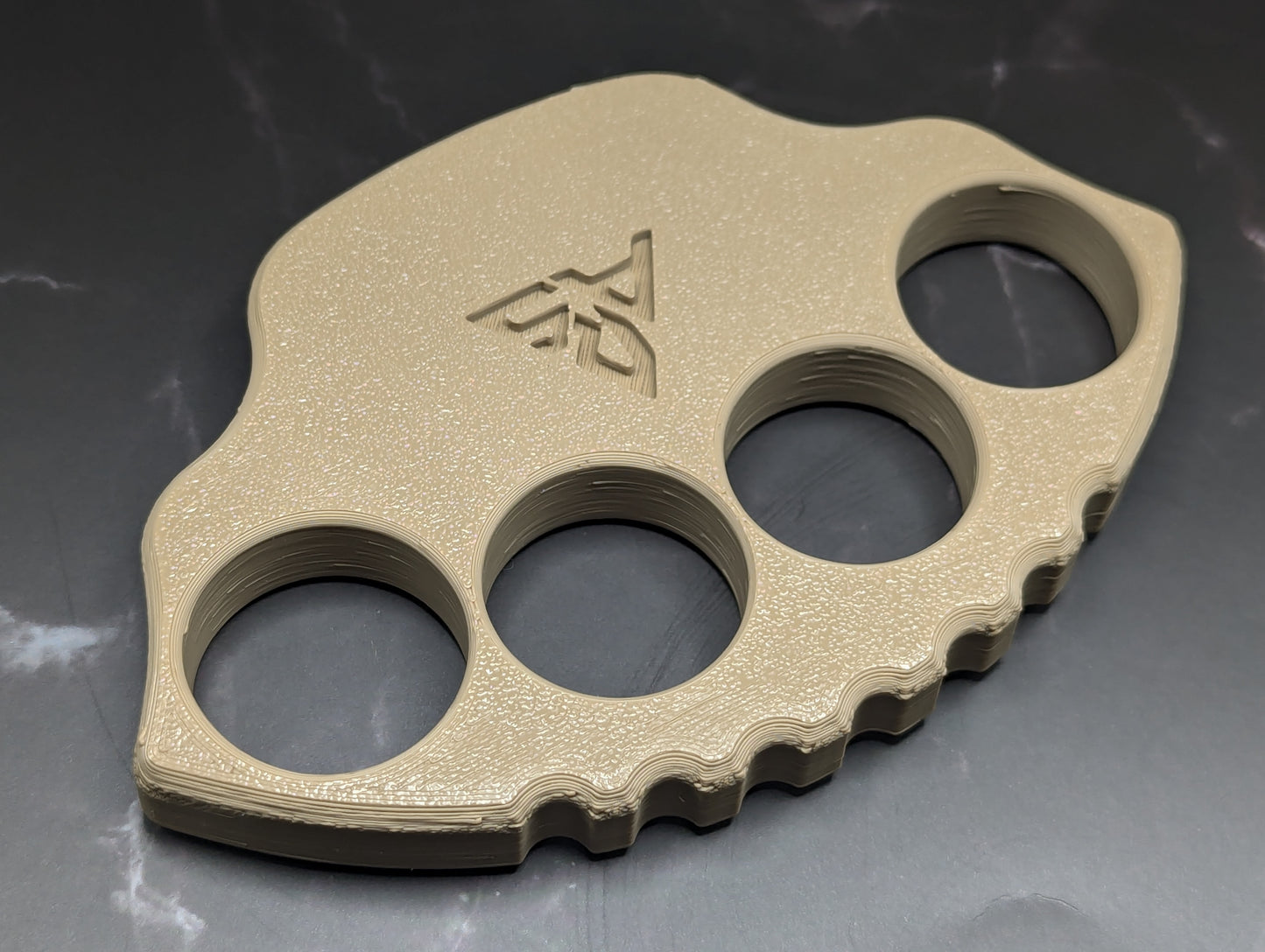 NPE 1/2" A.R.S. KNIVES 3D PRINTED TITAN KNUCKLE DUSTER SND
