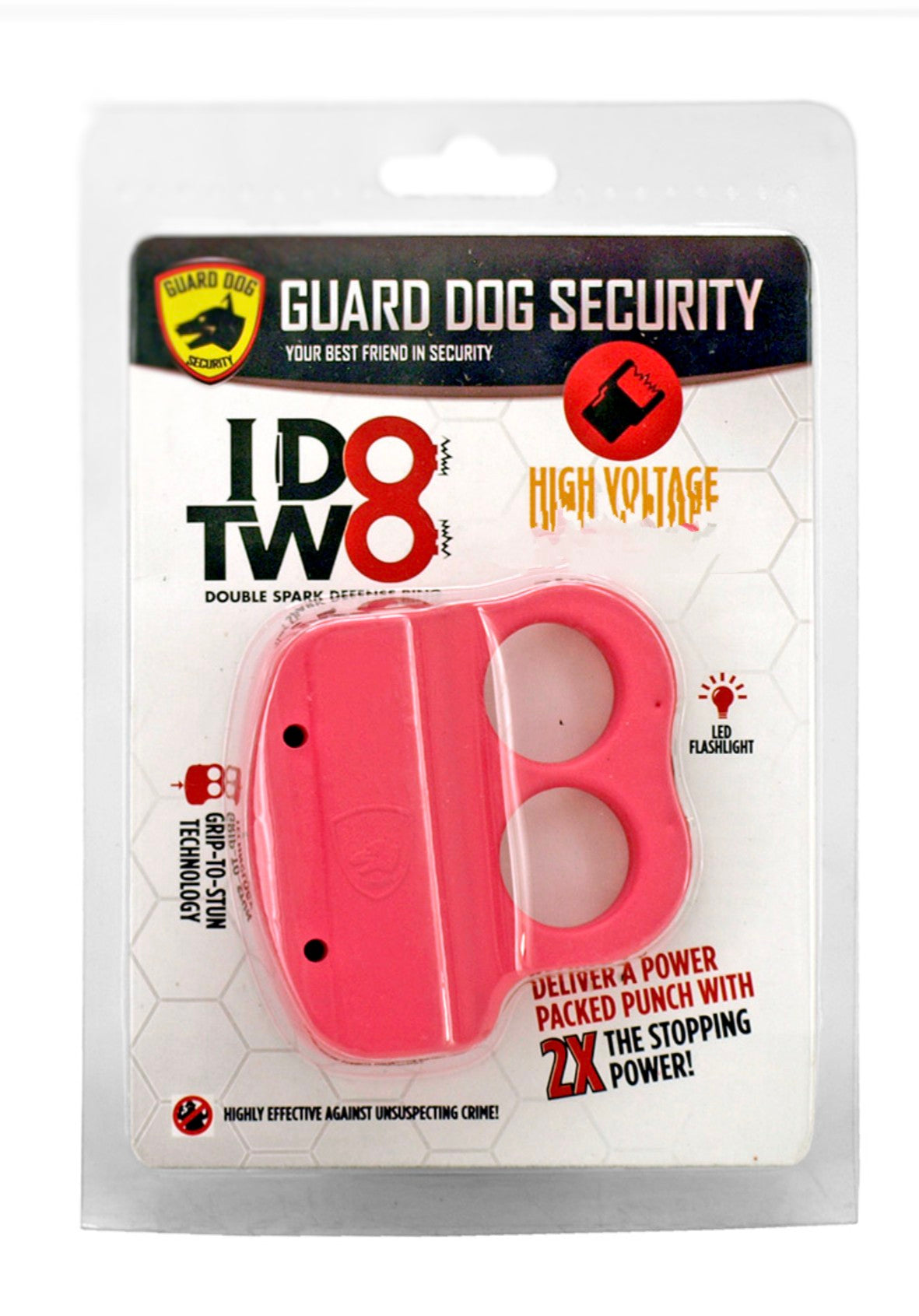 GUARD DOG "I DO TWO" PINK STUN GUN