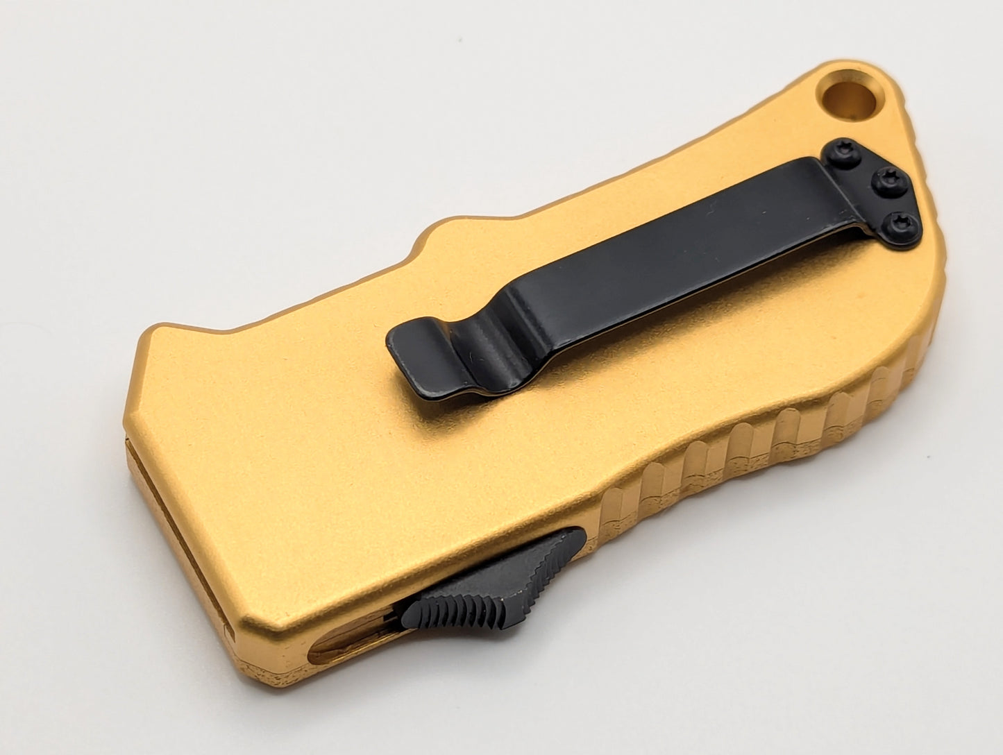Gold D/A Box Cutter OTF Knife