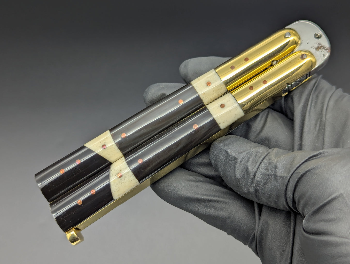 9.25" MAURO HANDMADE PHILIPPINES BALISONG LTD 1