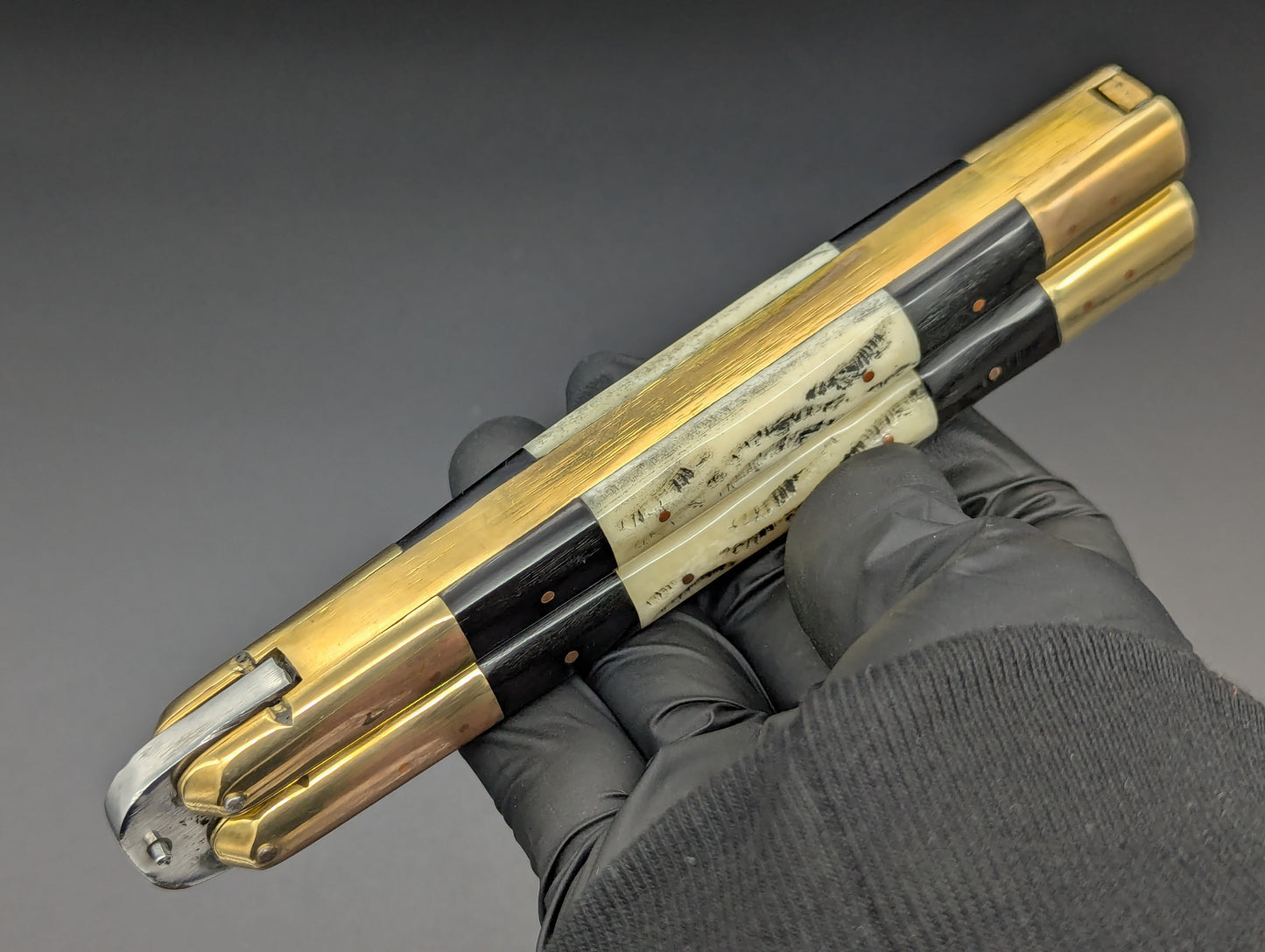 11" SPECIAL HEAVY TRIPLE STACK FHM BALI KNIFE RAMBO CLIP