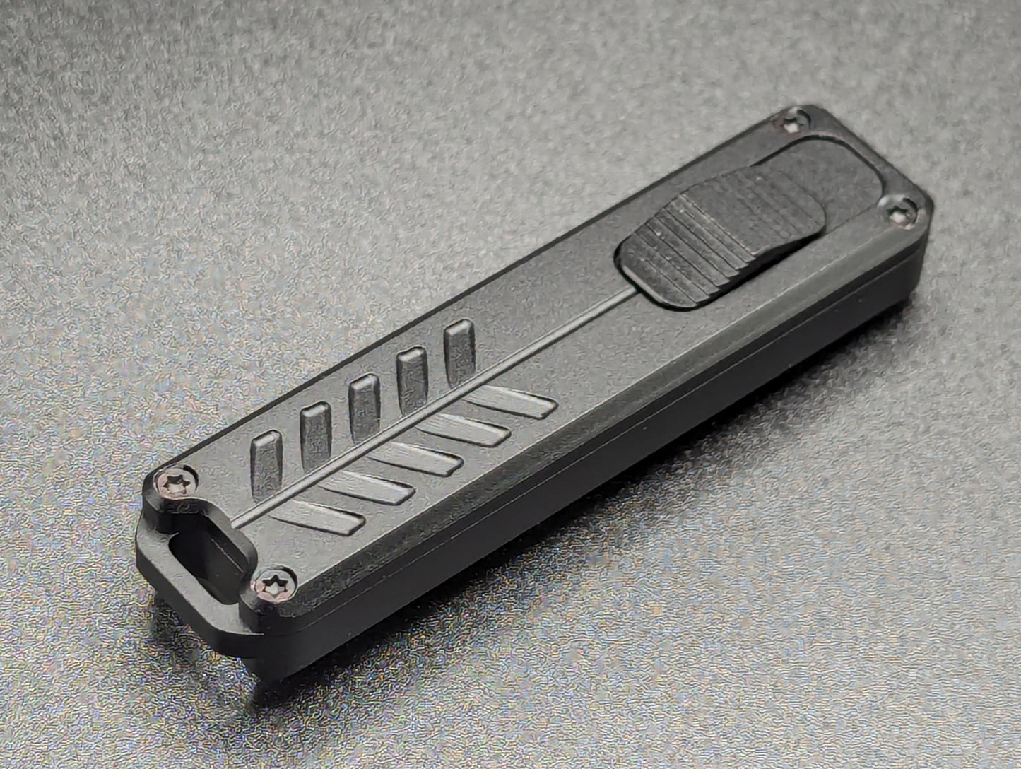 5.25" MINI D/A OTF SCALPEL KNIFE BLACK