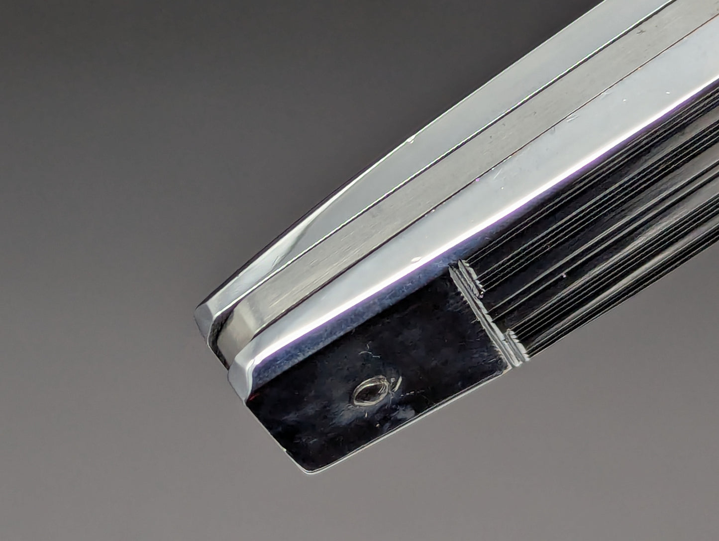 7" ANTIQUE BONSA SOLINGEN STAINLESS SWITCHBLADE LEVERLOCK