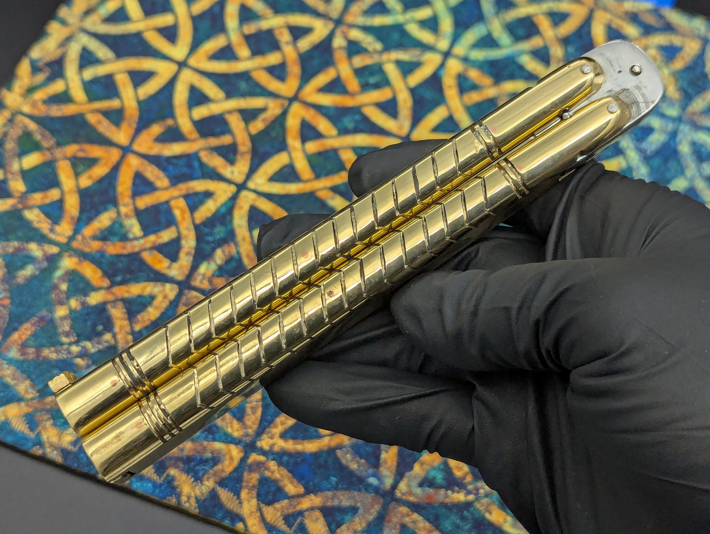 Manila Blade Ultra Heavy Brass FHM Balisong