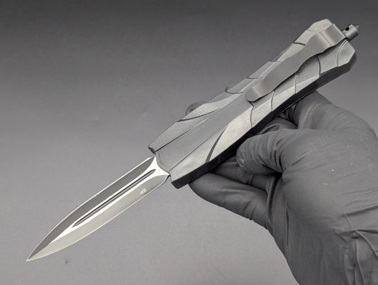9" BLACK VIPER D/A COMPOSITE OTF KNIFE
